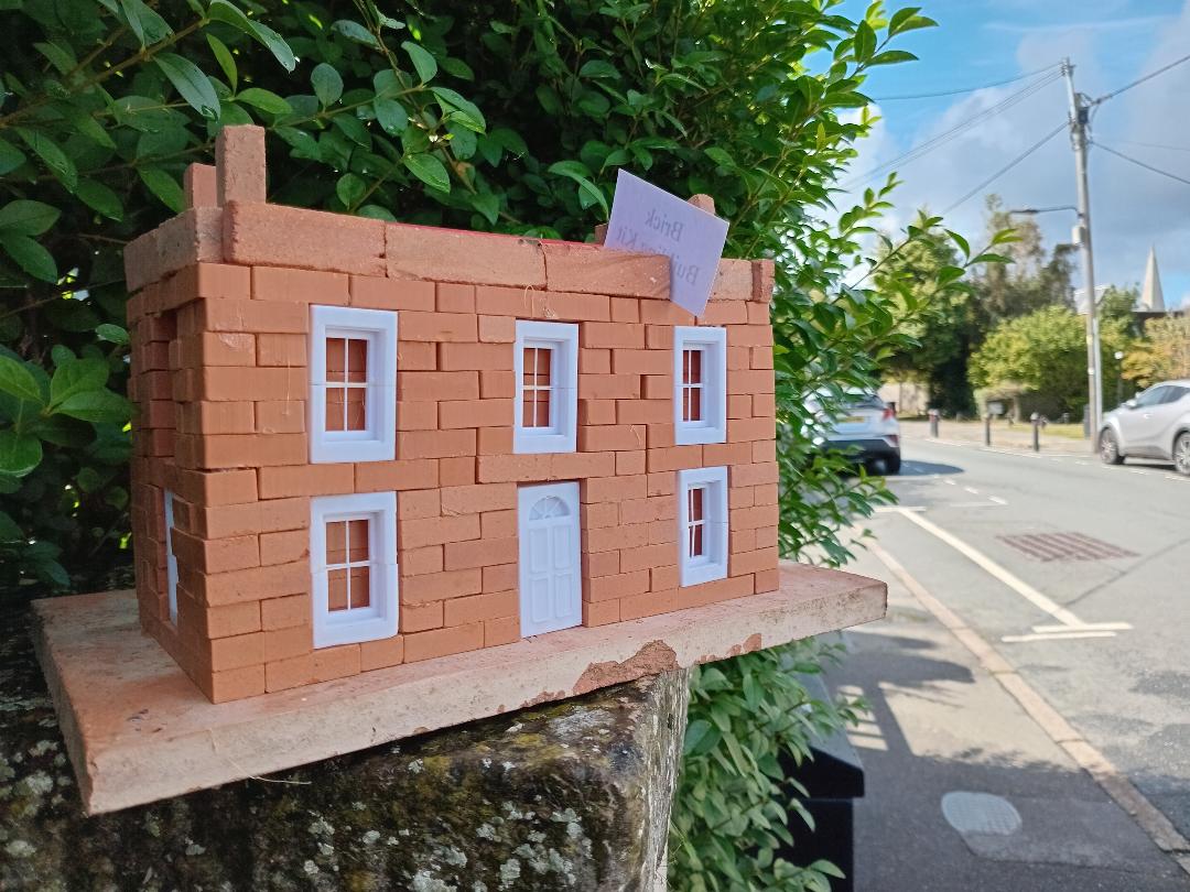 Chinese mini bricks and 3d printed windows