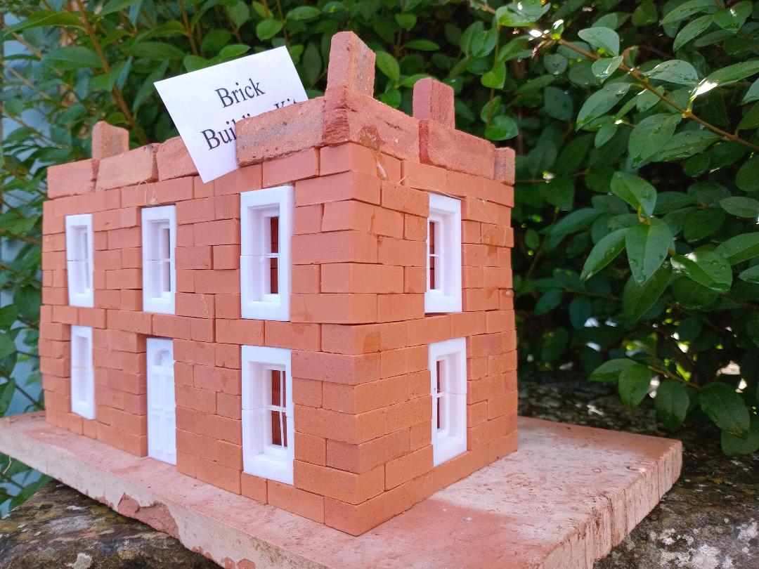 Chinese mini bricks and 3d printed windows
